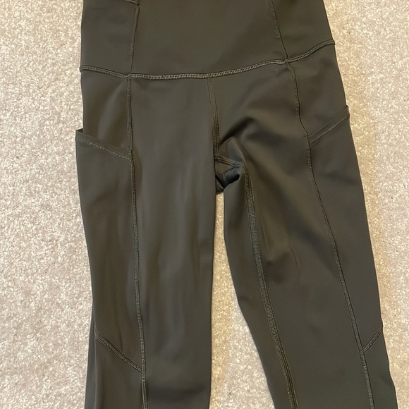Forest Green Lululemon Leggings - Picture 2 of 3
